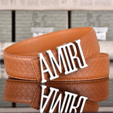 Amiri Belt Neutral belt casual with jeans shipped with box